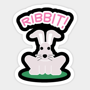 Ribbit Sticker